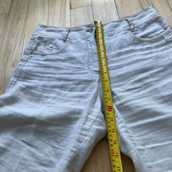 Olsen Europe Anna wide leg linen pants - Picture 8 of 11